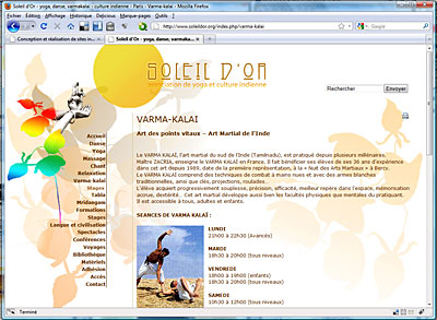 Soleil d'or, yoga et culture indienne